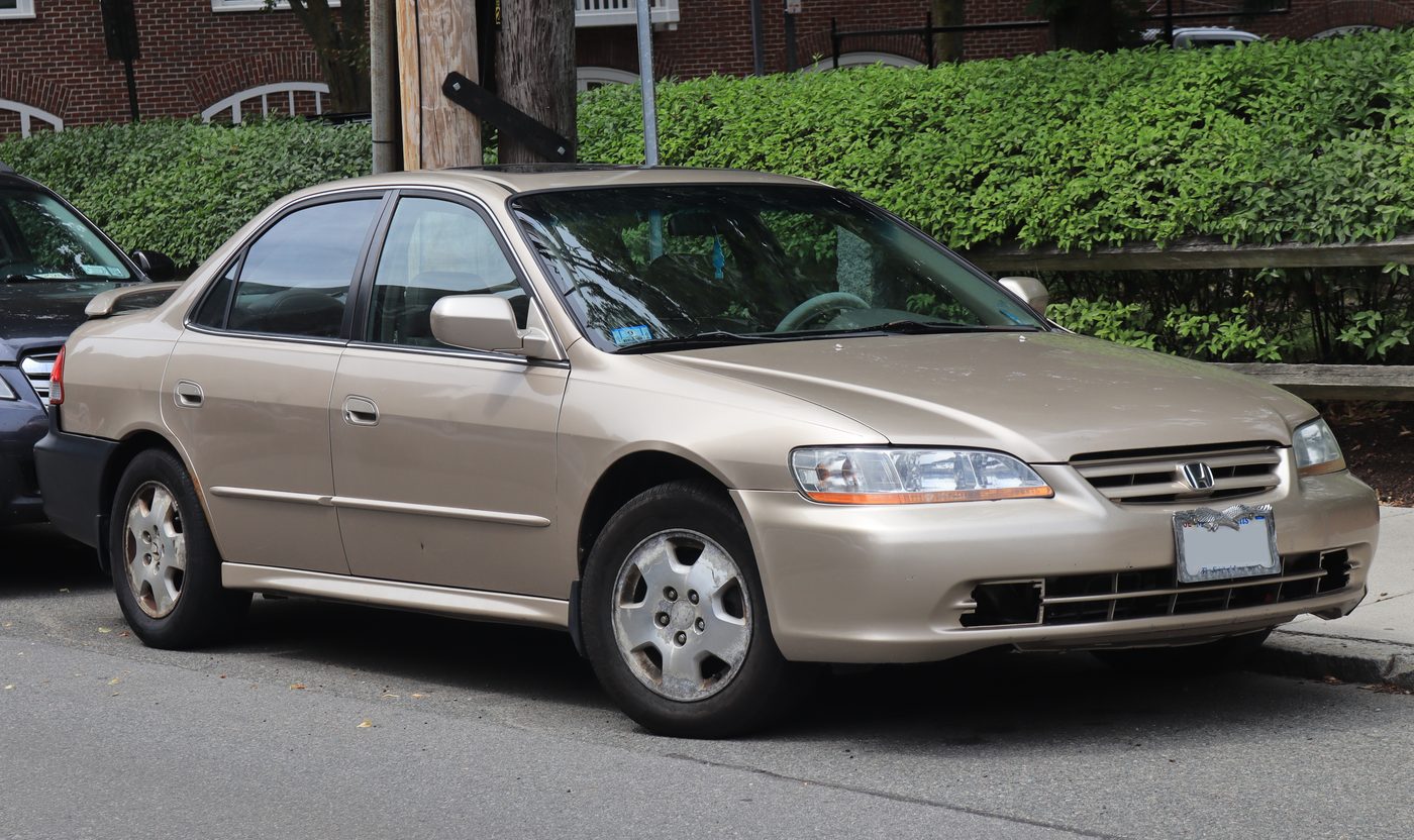 Gold Honda Accord