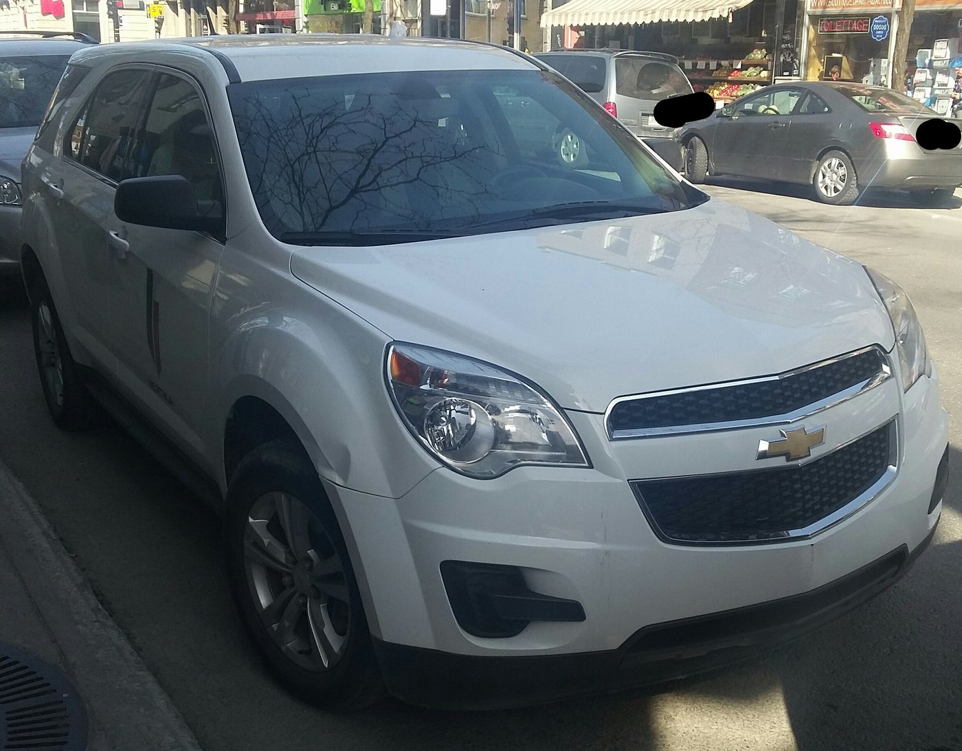 Grey Chevy Equinox